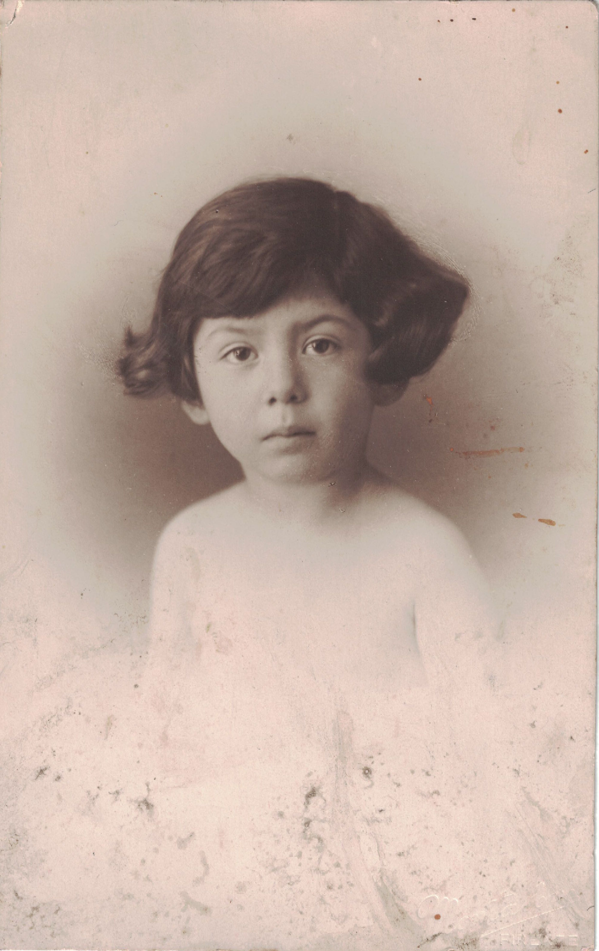 Laura Bassani bambina